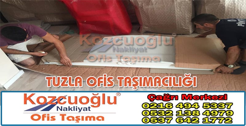 Tuzla Ofis Taşımacılığı - İstanbul Kozcuoğlu Tuzla Ofis Taşıma Firmaları Fiyatları
